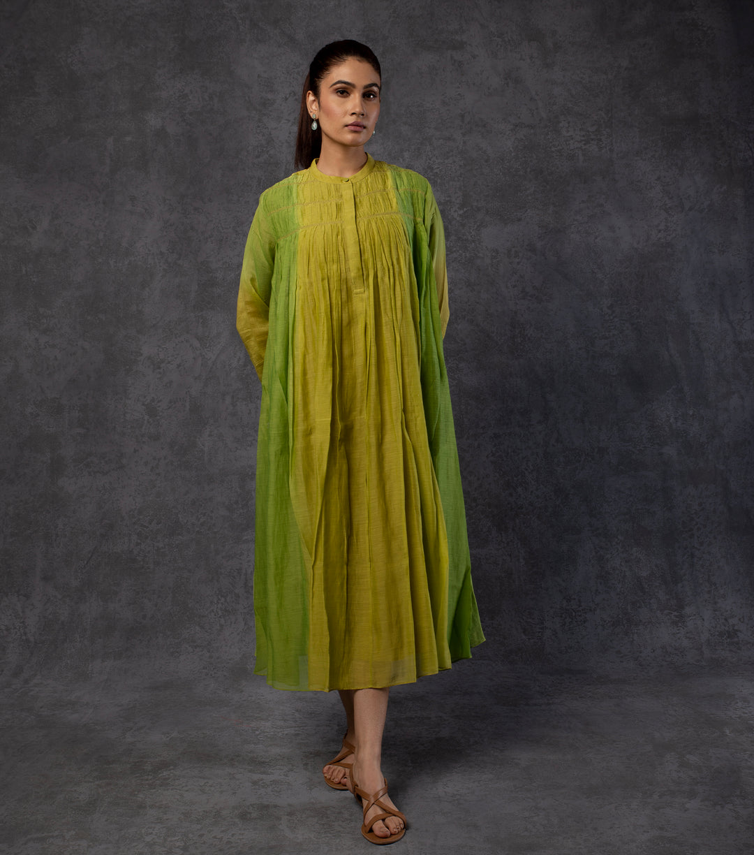 Floral Dresses Buy Green Dress Yellow Green Ombre Chanderi Dress Tulsi Online Floral Dresses Buy Green Dress Yellow Green Ombre Chanderi Dress Tulsi Online