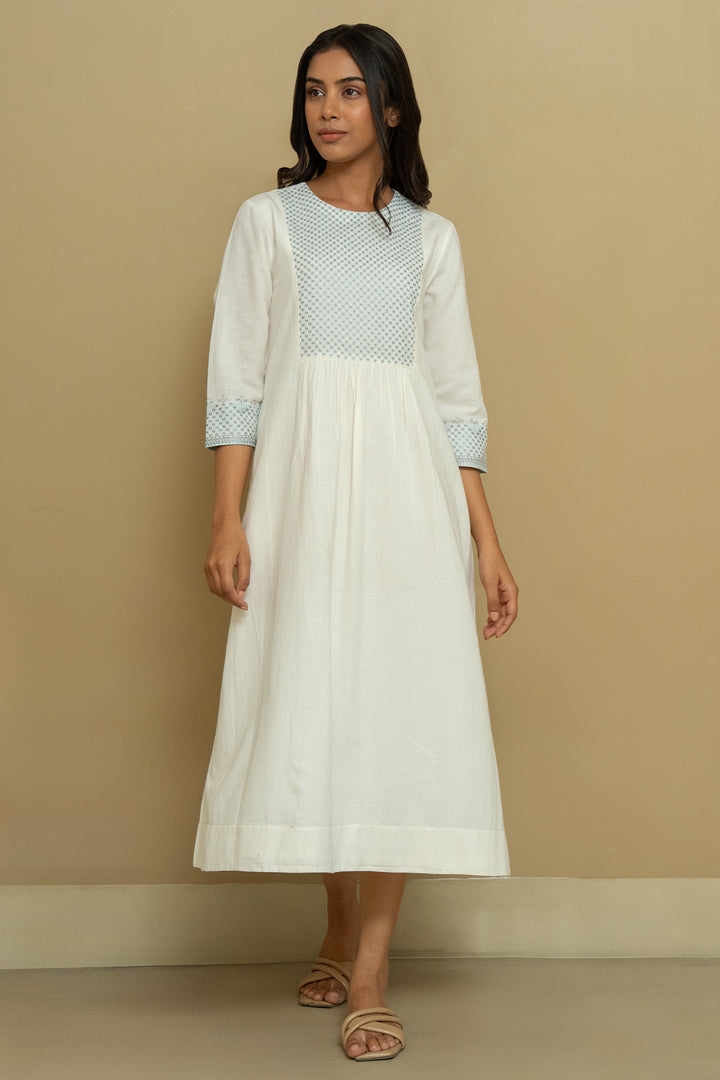 Natural Viscose Linen Dress