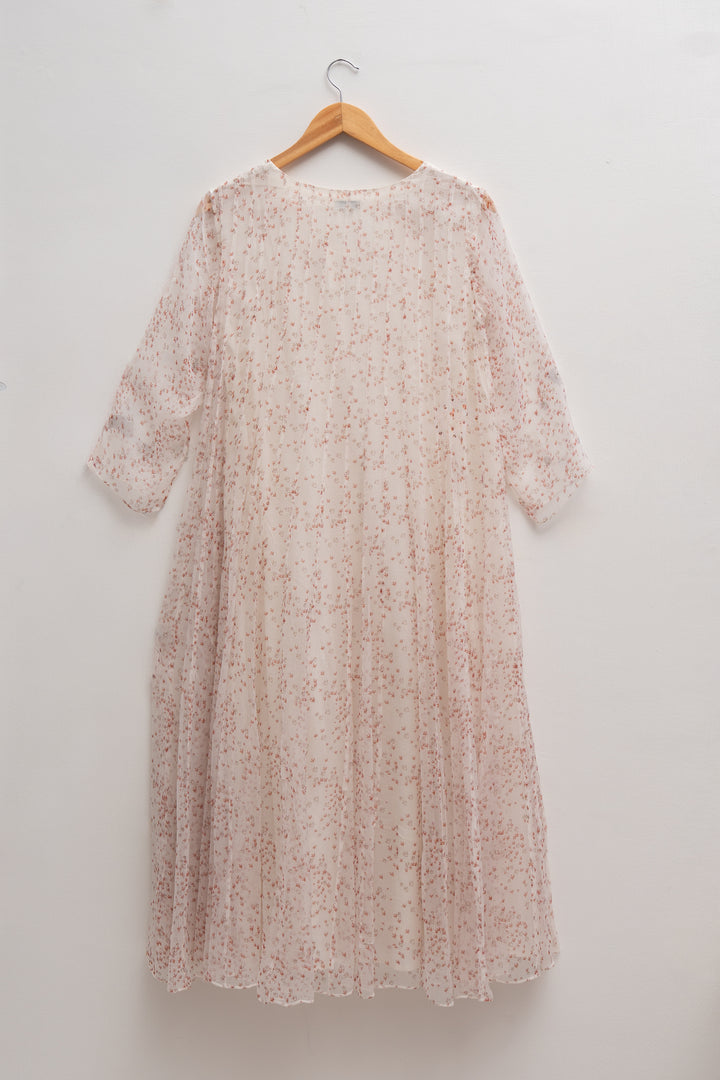 Natural Printed Chiffon Kurta