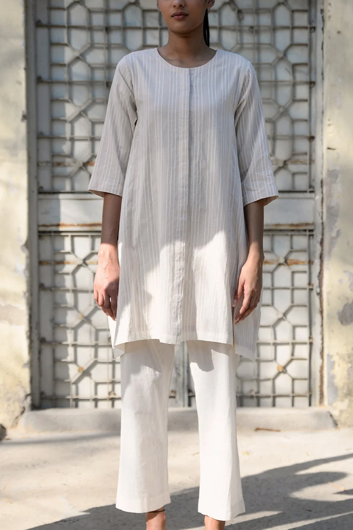 Striped cotton co-ord set