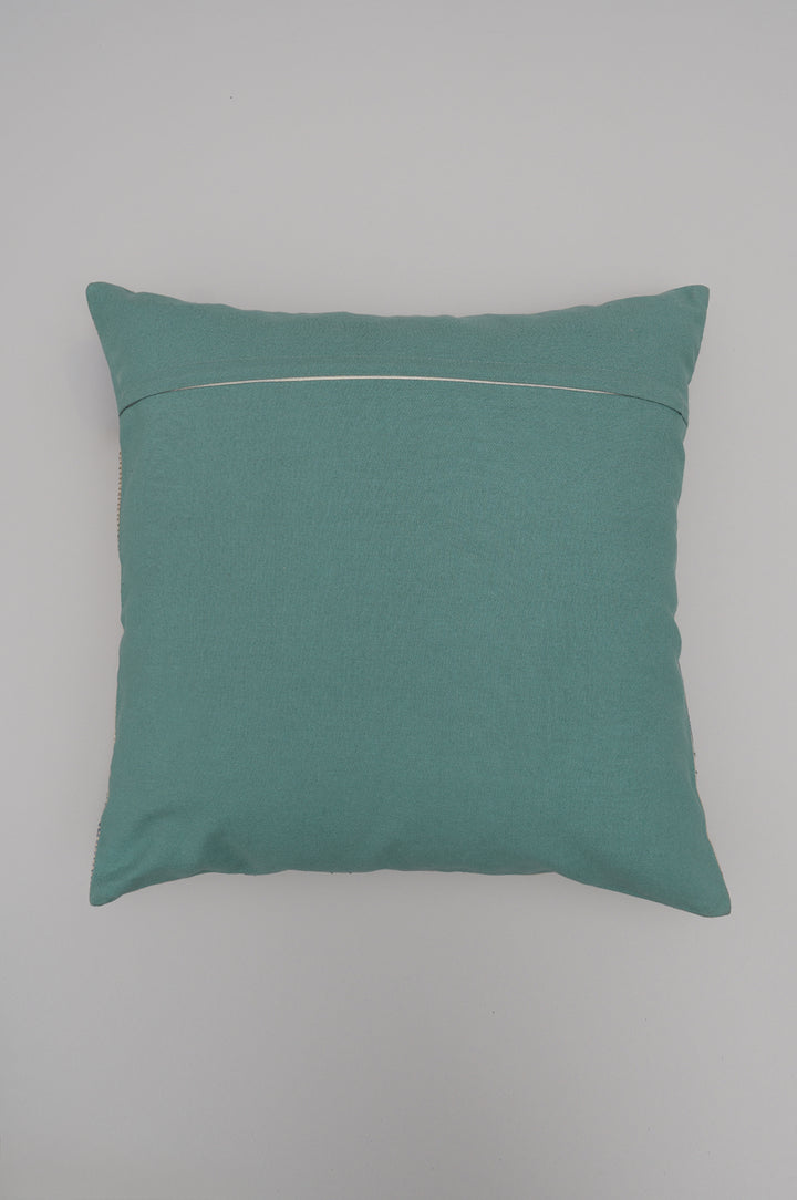 Pastel Diamond Embroidered Cushion Cover