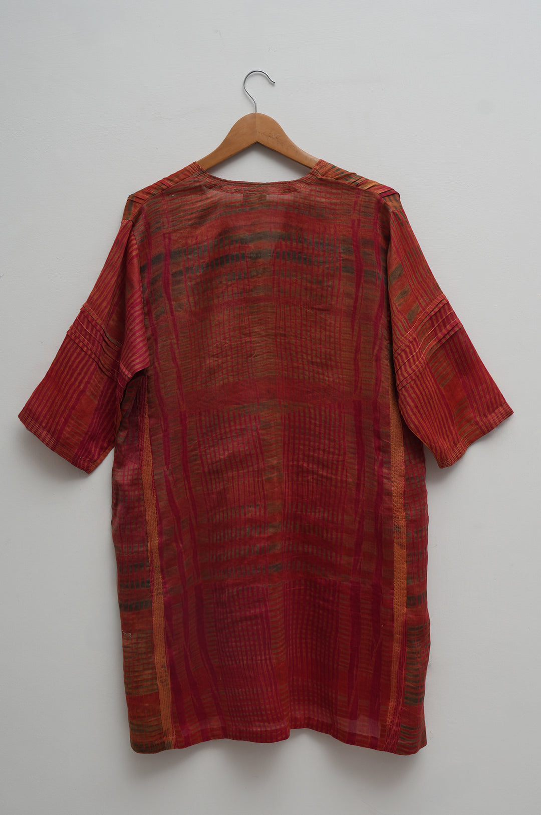 Rust Red Shibori Co-ord Set