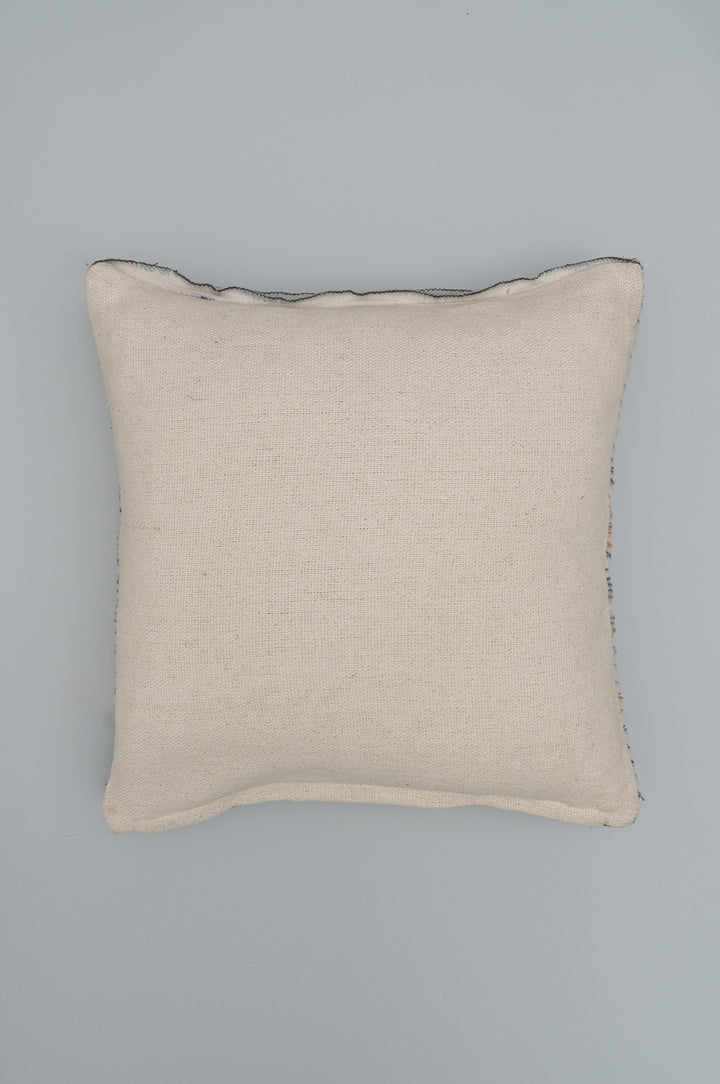 Rustic Striped Felt Cushion Cover