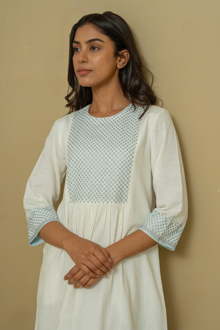 Natural Viscose Linen Dress
