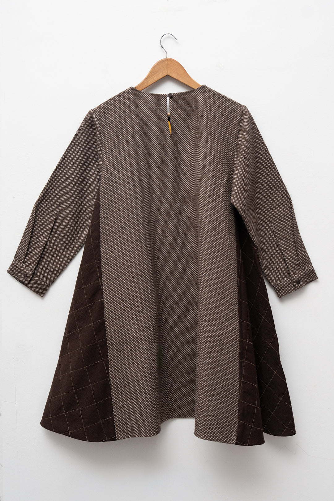 Brown Wool Dress