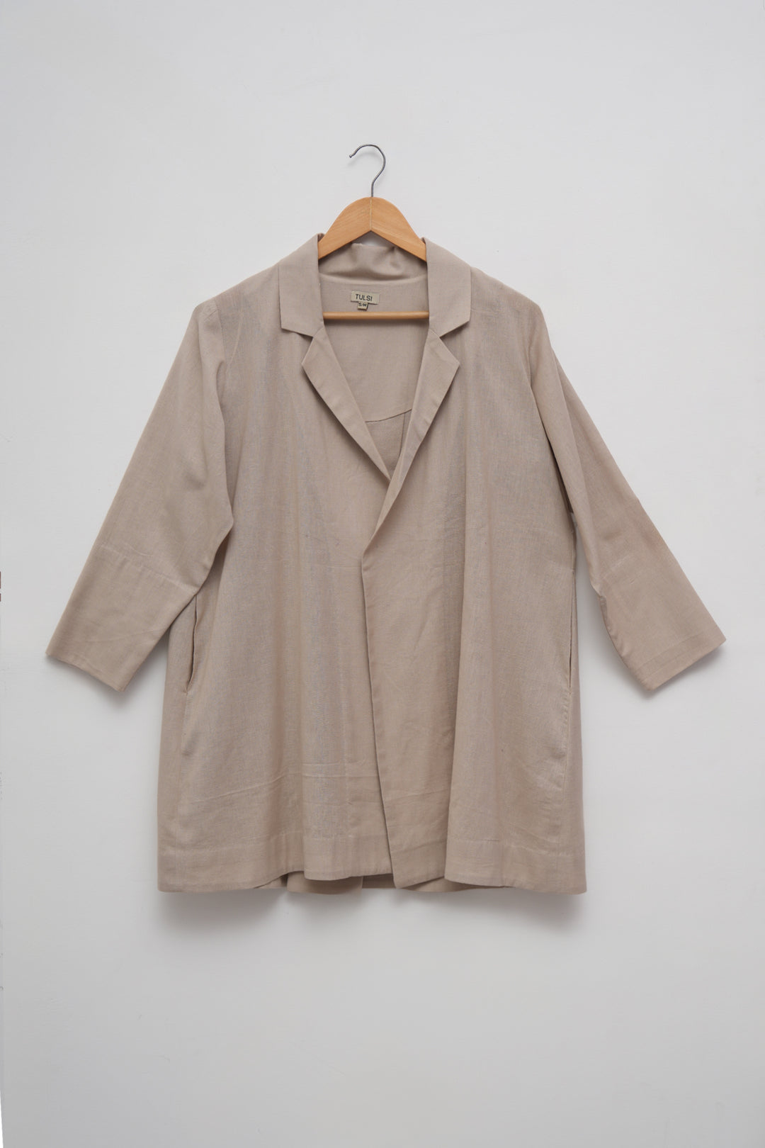 Beige Linen Jacket