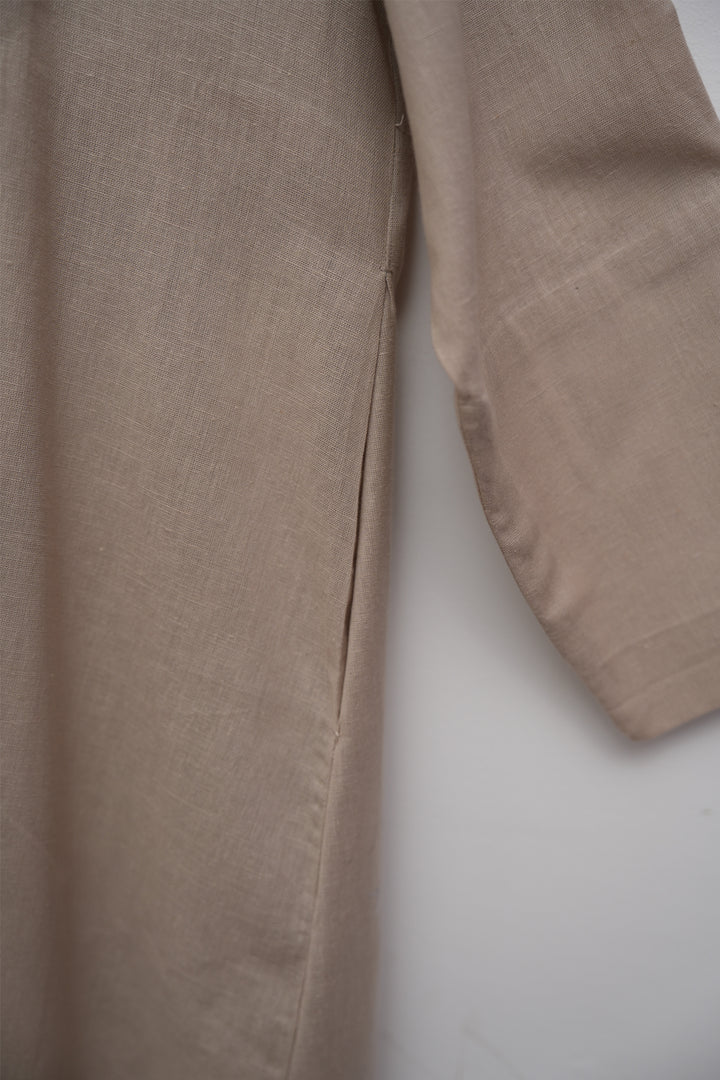 Beige Linen Jacket