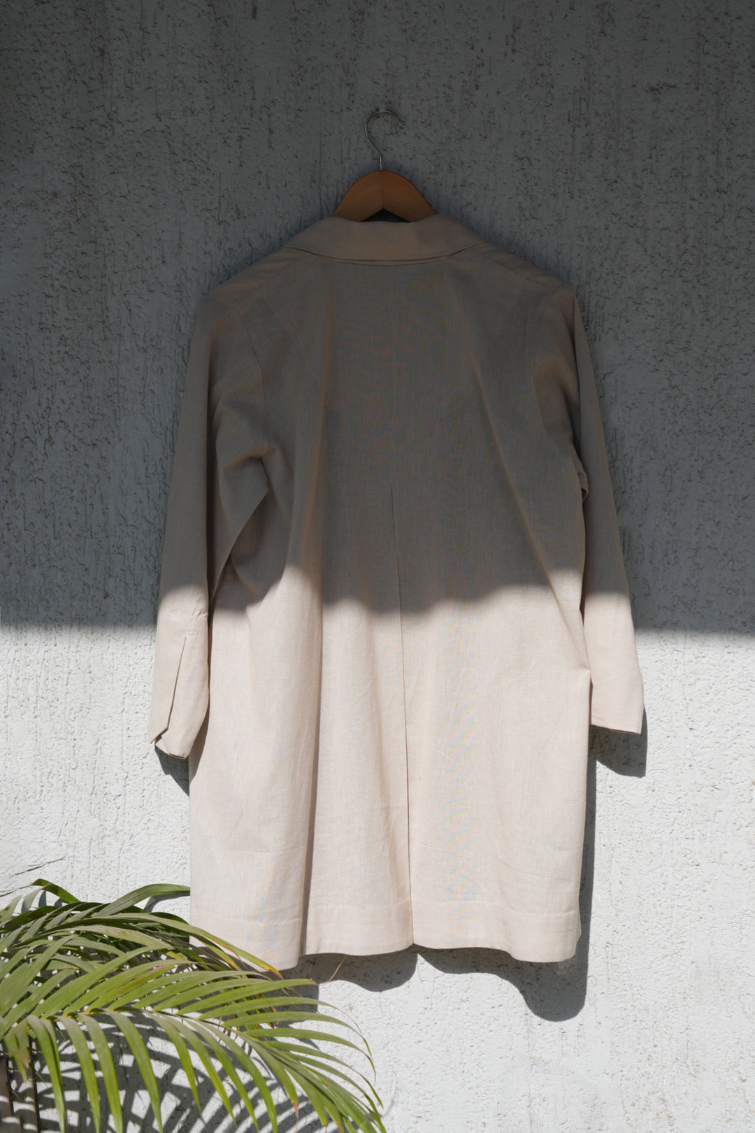Beige Linen Jacket