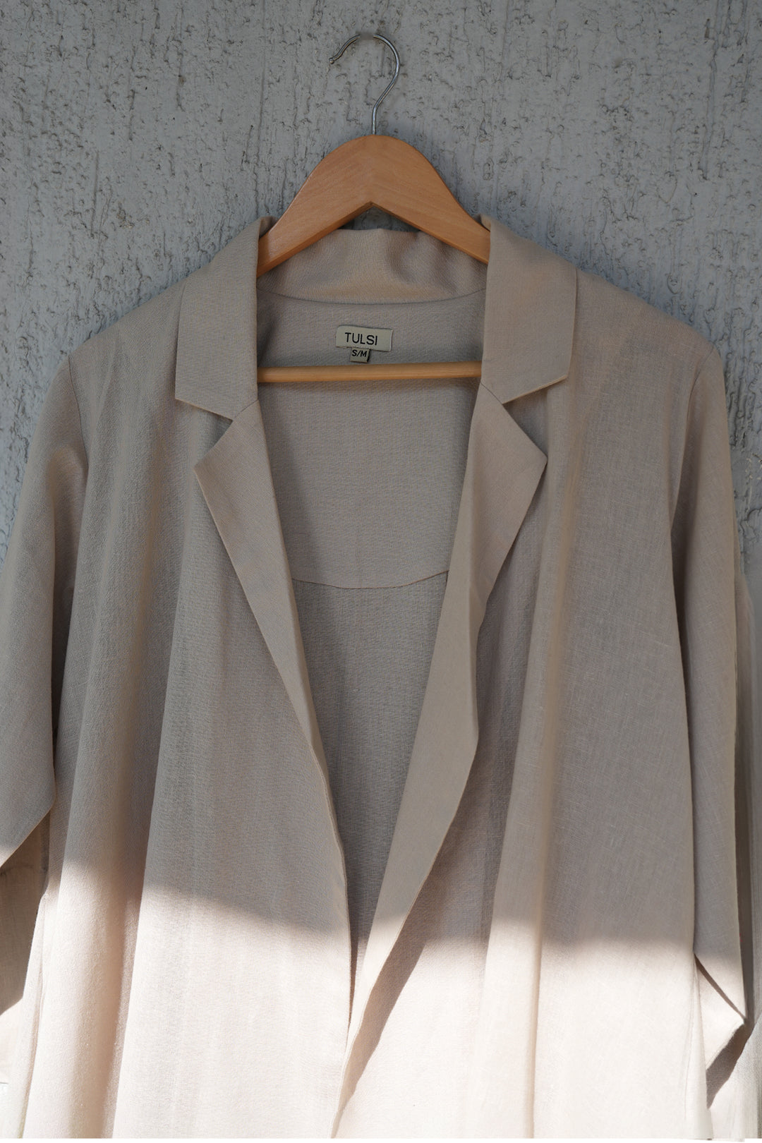 Beige Linen Jacket