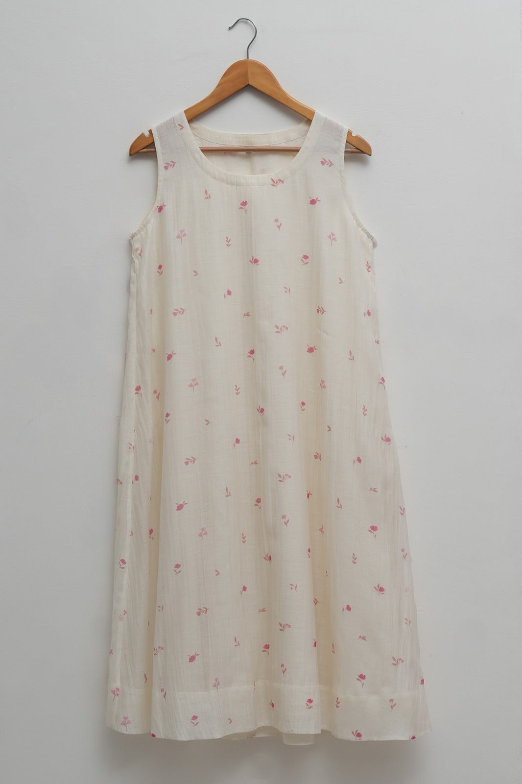 Blush Bloom Printed Chanderi Kediyo Set