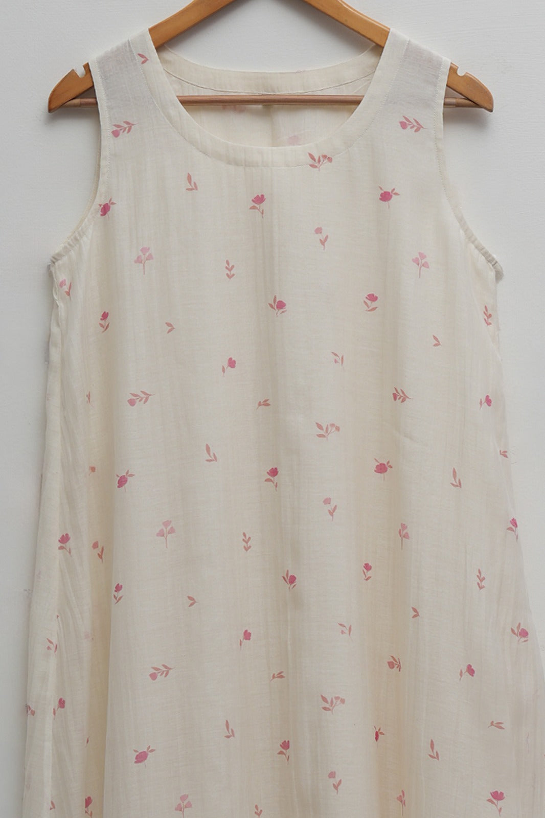 Blush Bloom Printed Chanderi Kediyo Set