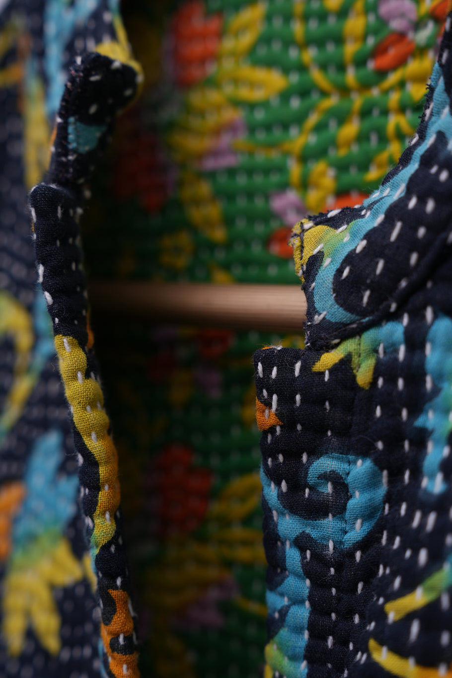 Vintage Cotton Kantha Jacket