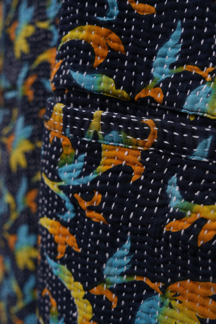 Vintage Cotton Kantha Jacket
