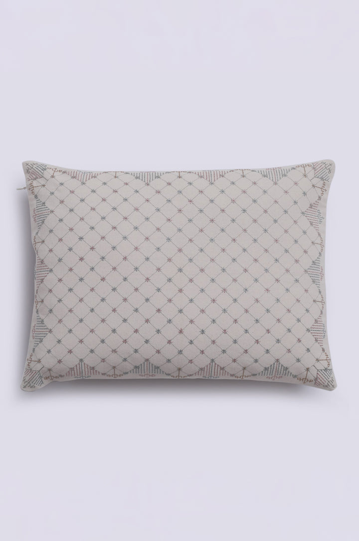Natural vintage embroidery Cushion Cover