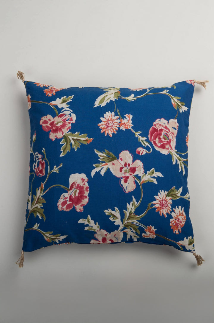 Floral Cotton Cushion Cover
