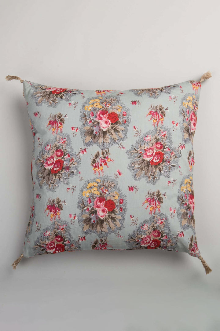 Floral Cotton Cushion Cover