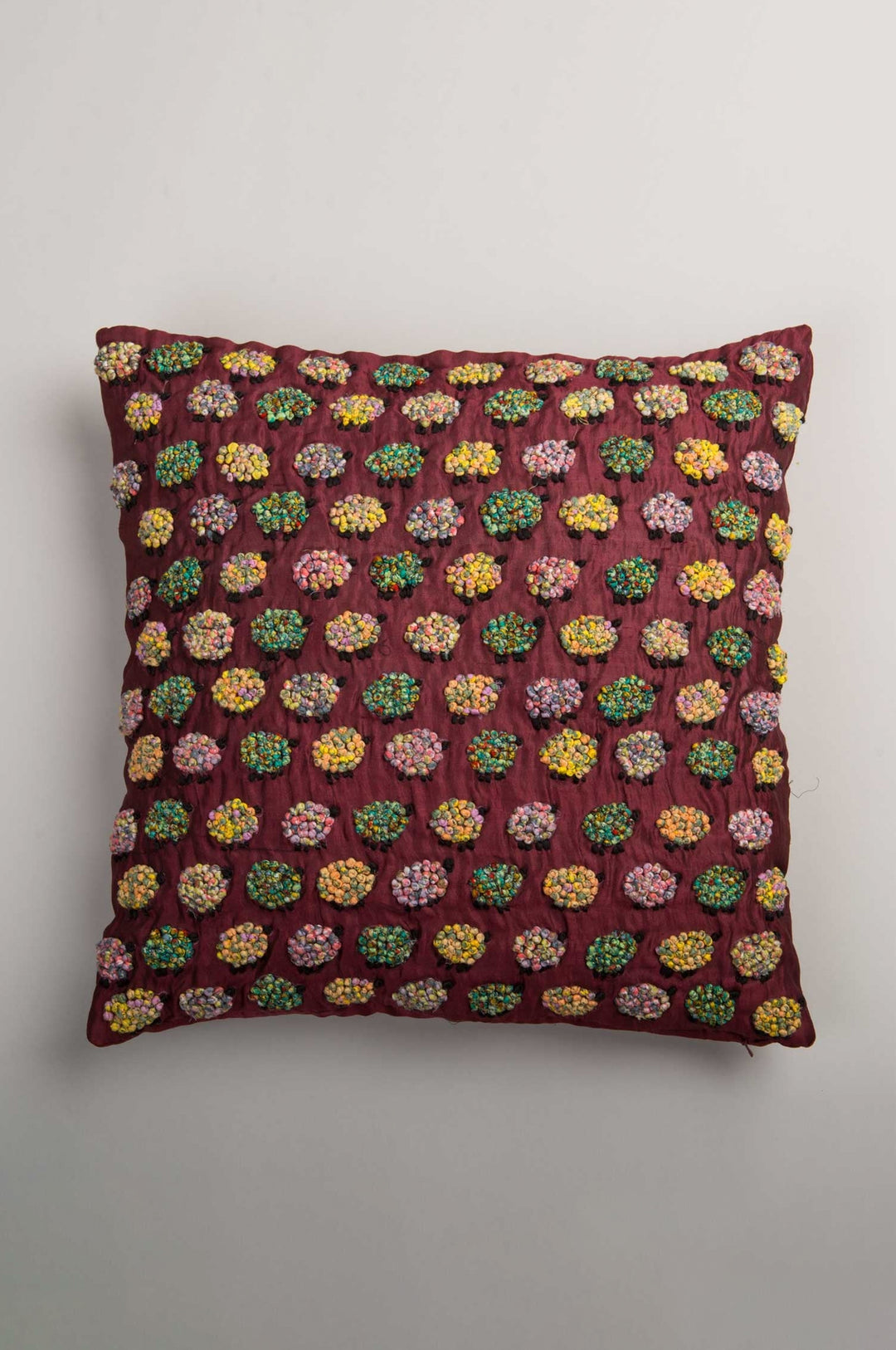 French Knot Cushion Cover