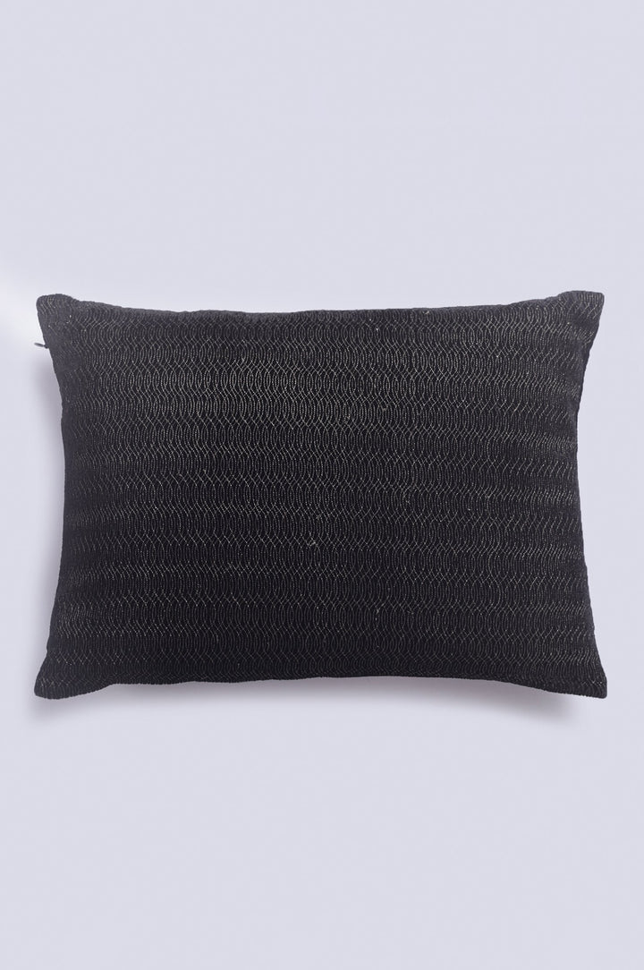 Entwind Black Velvet Cushion Cover