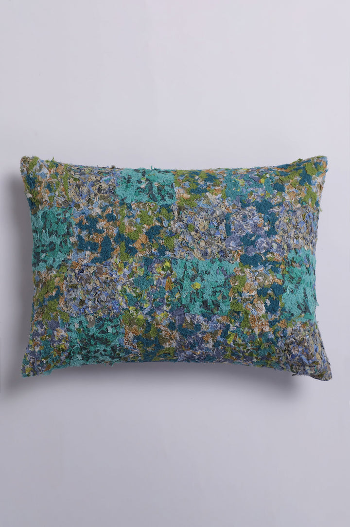 Blue Rugged Cushion Cover