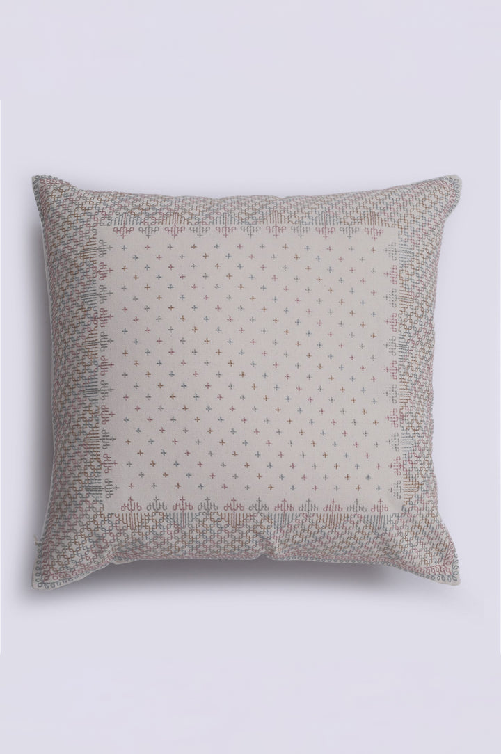 Natural vintage embroidery Cushion Cover