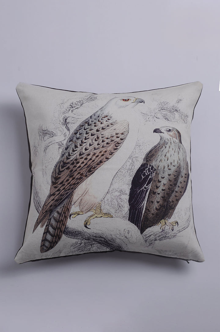 Natural Egle Printed Cushion Cover