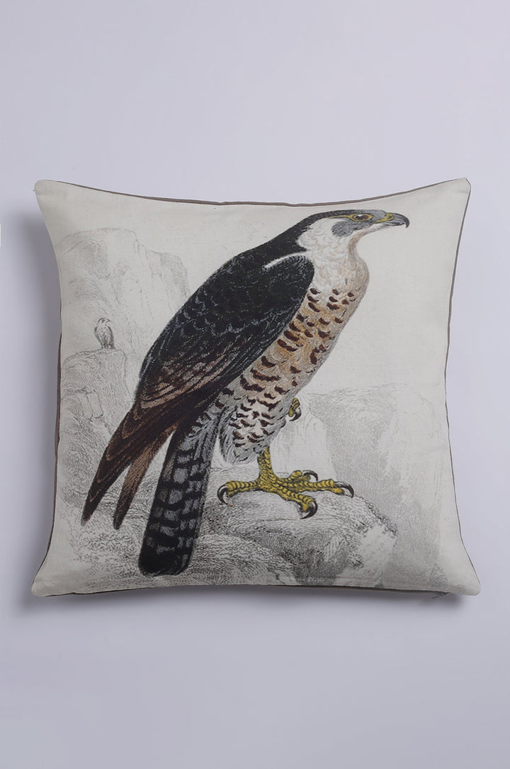 Black Bird Cushion Cover