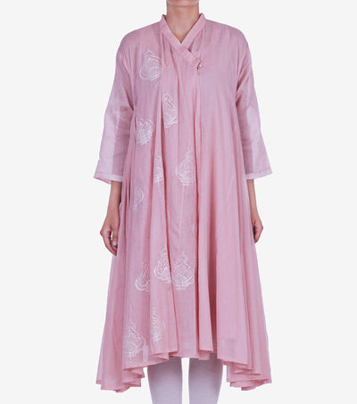 Pink Cotton Choga