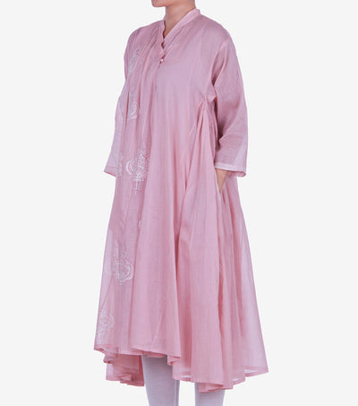 Pink Cotton Choga