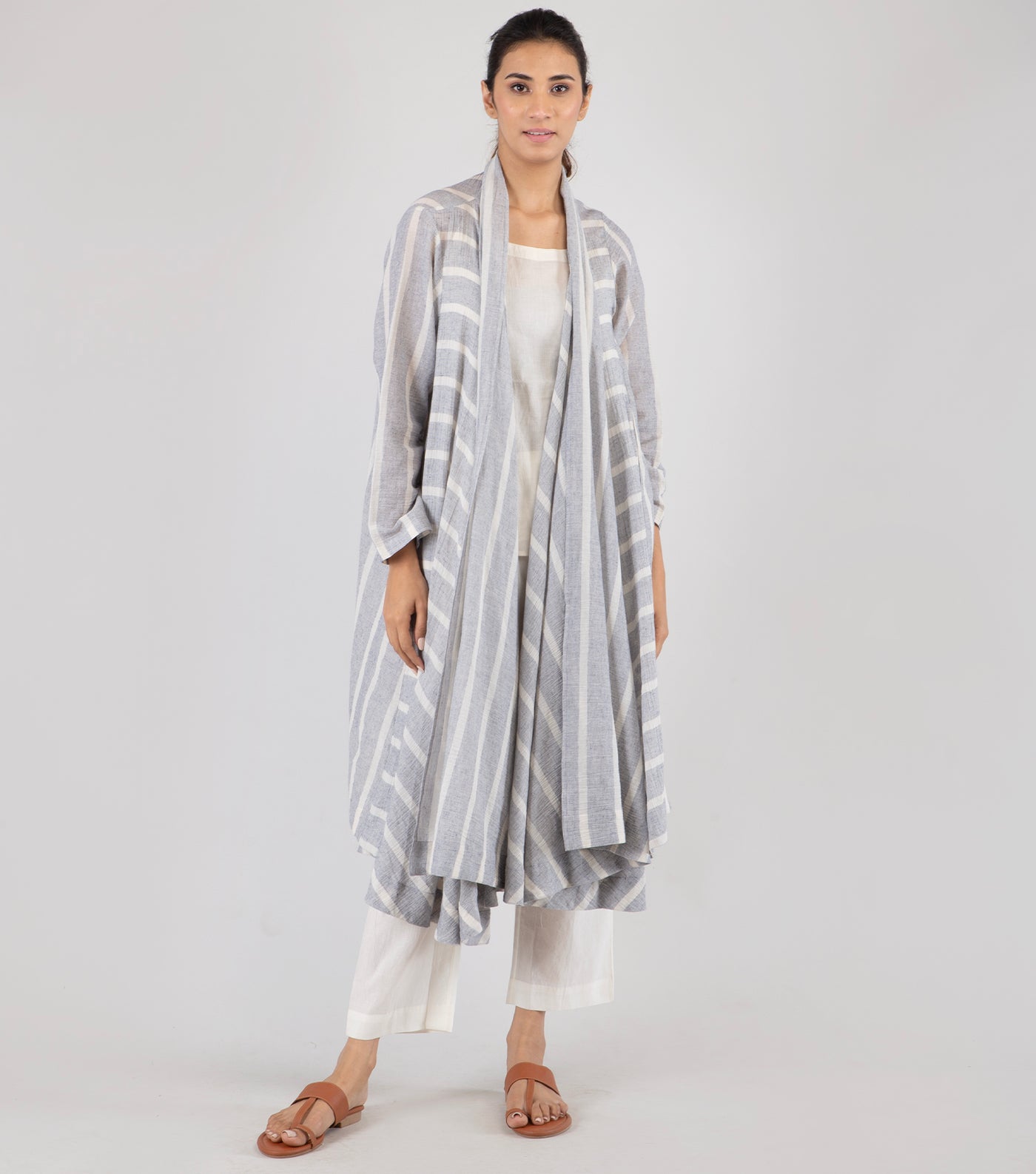 Grey cotton Cape