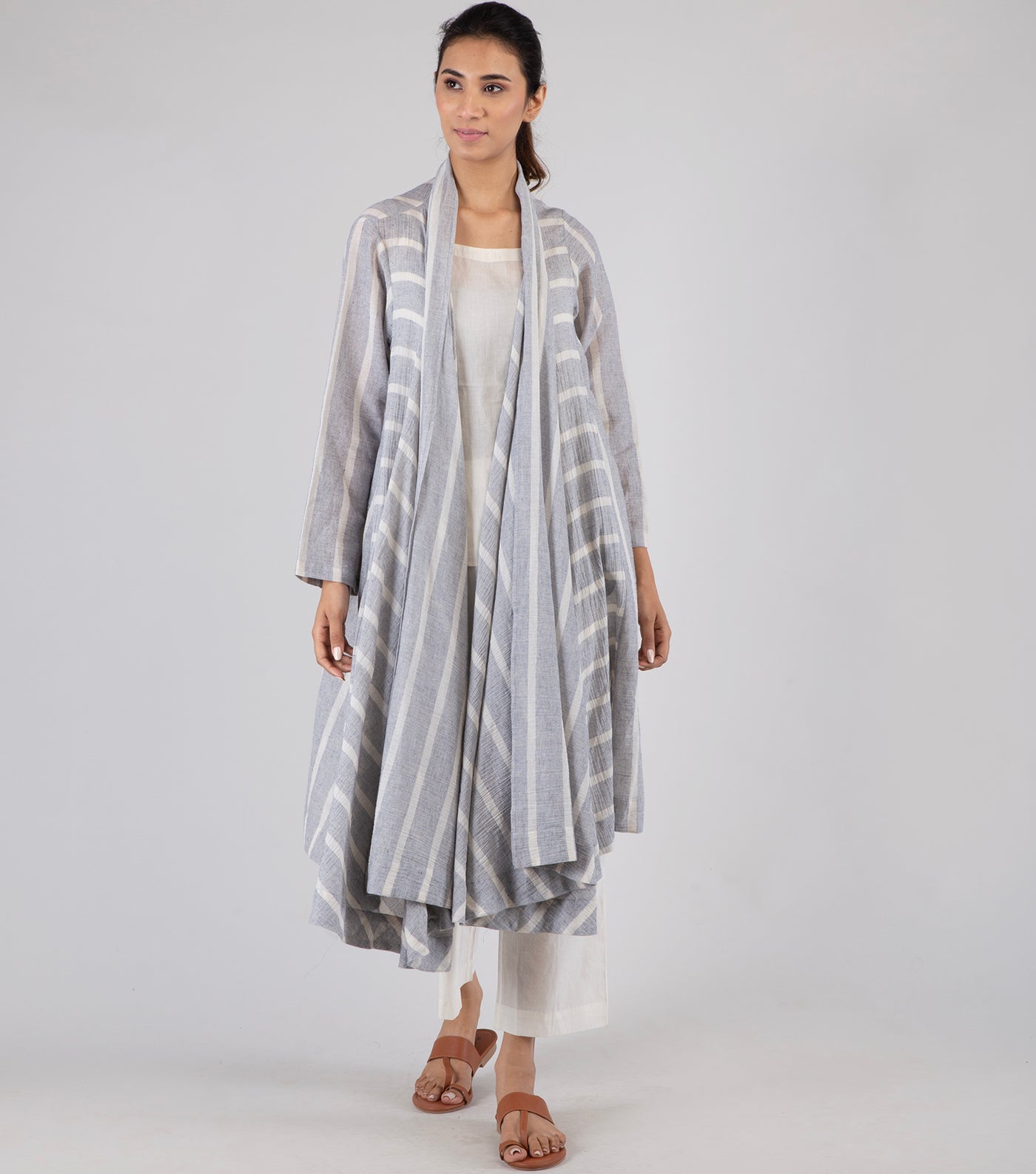 Grey cotton Cape