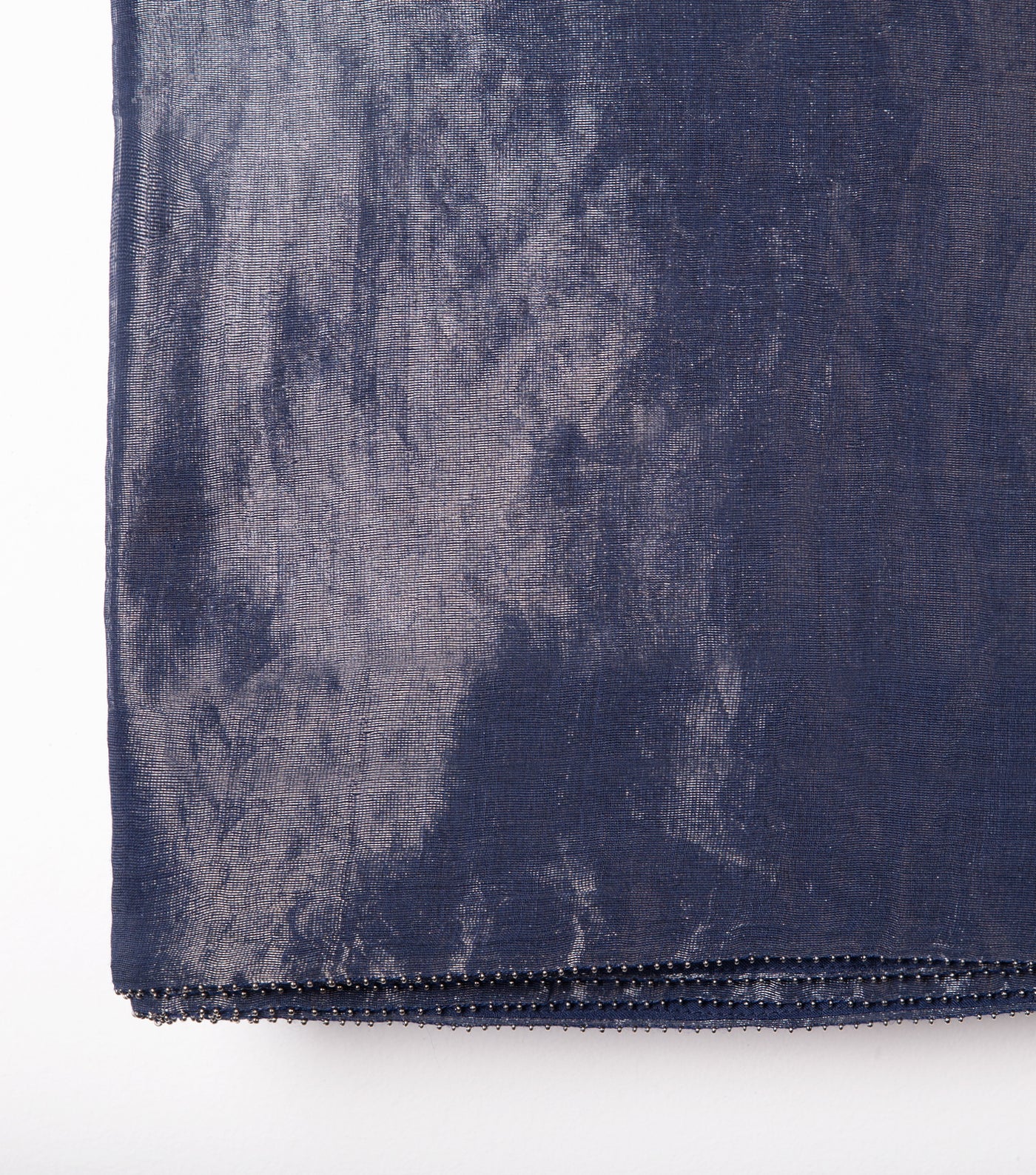 Navy Blue Tissue Saree