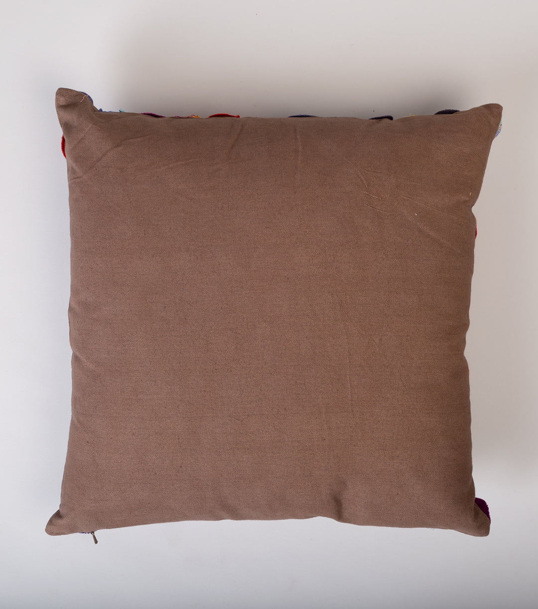 Multicolor Cotton Patch Work Embroidered Cushion Cover