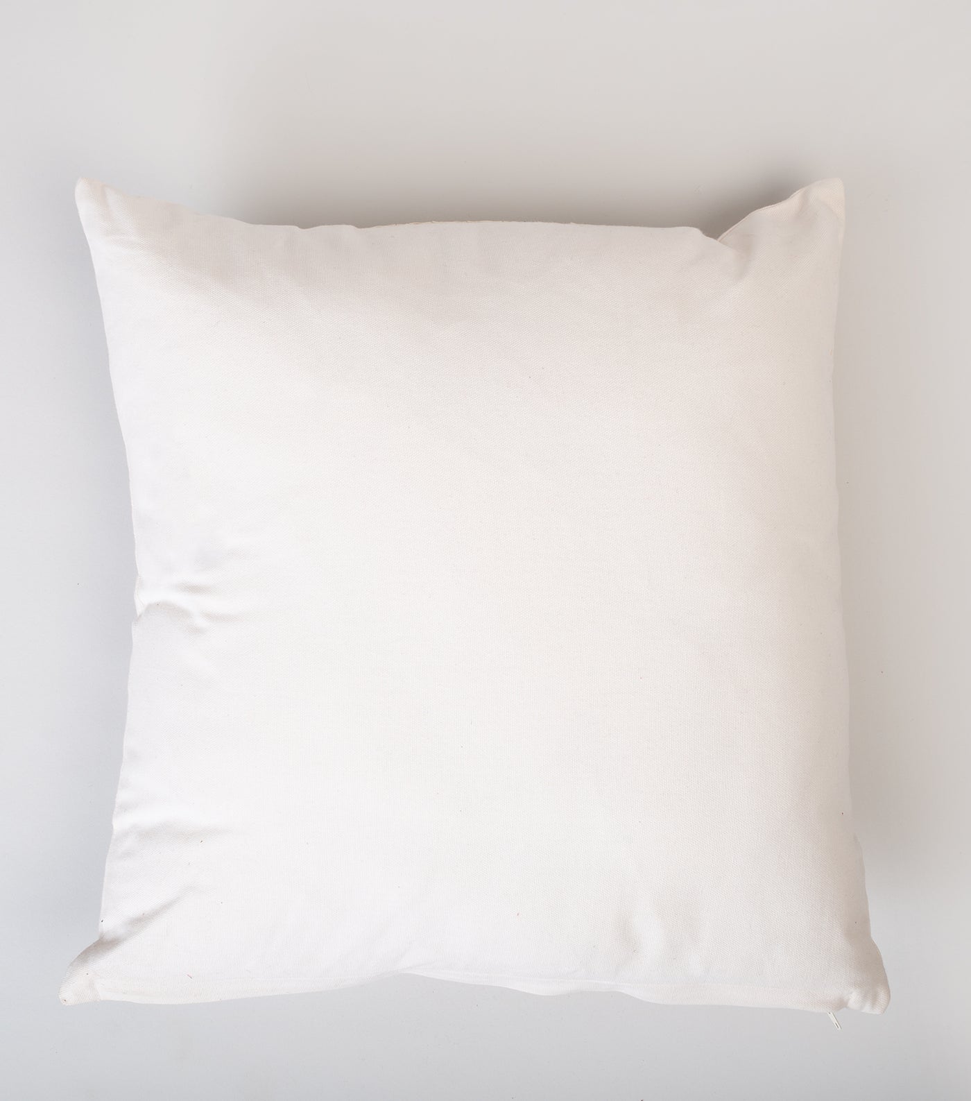 White Cotton Embroidered Cushion Cover