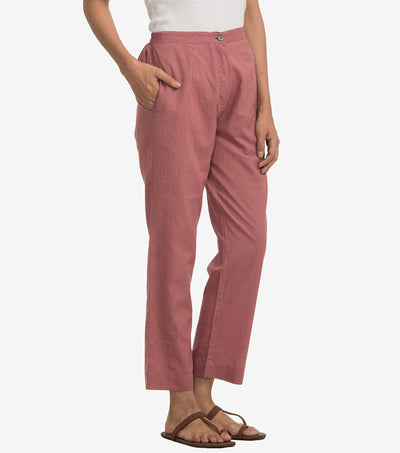 Pink cambric pant