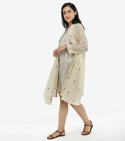 Natural cotton cape