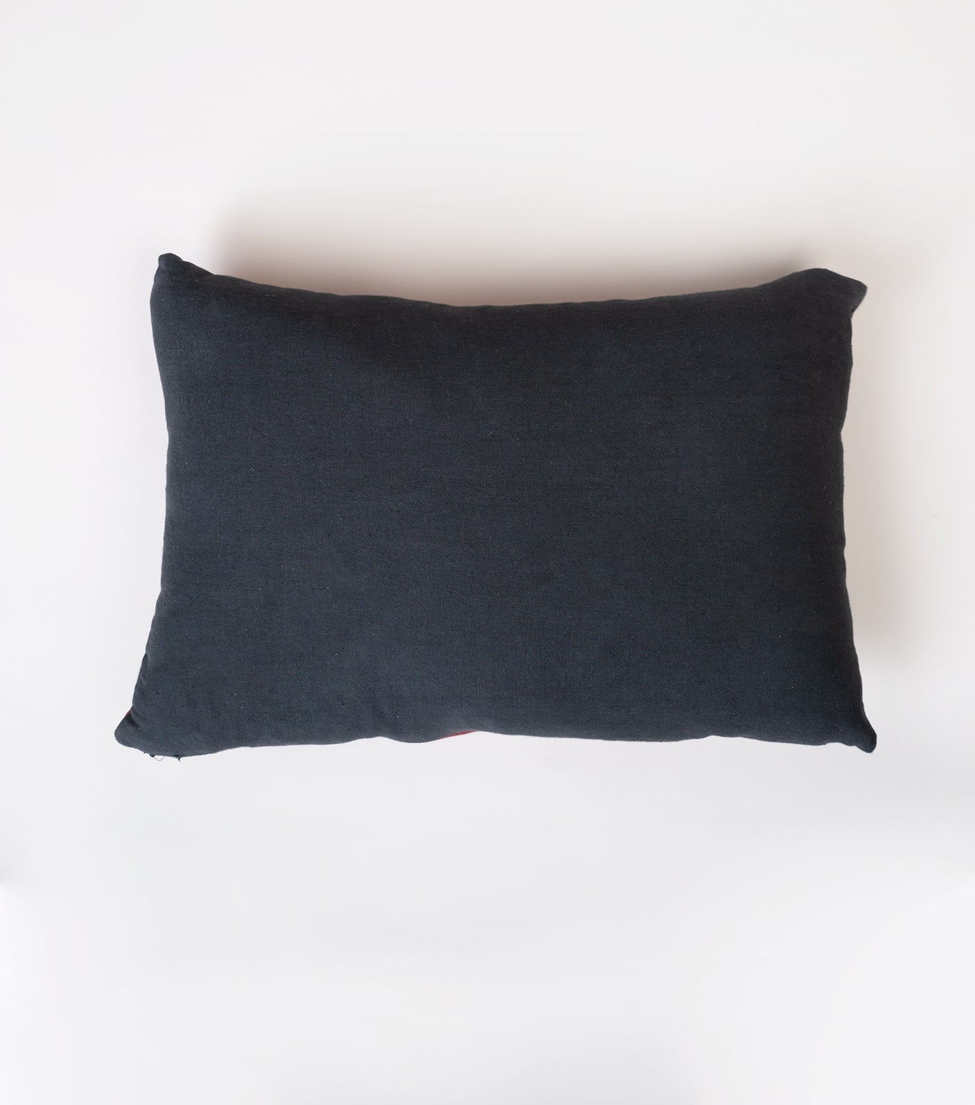 Red Printed Cotton Cushion Cover