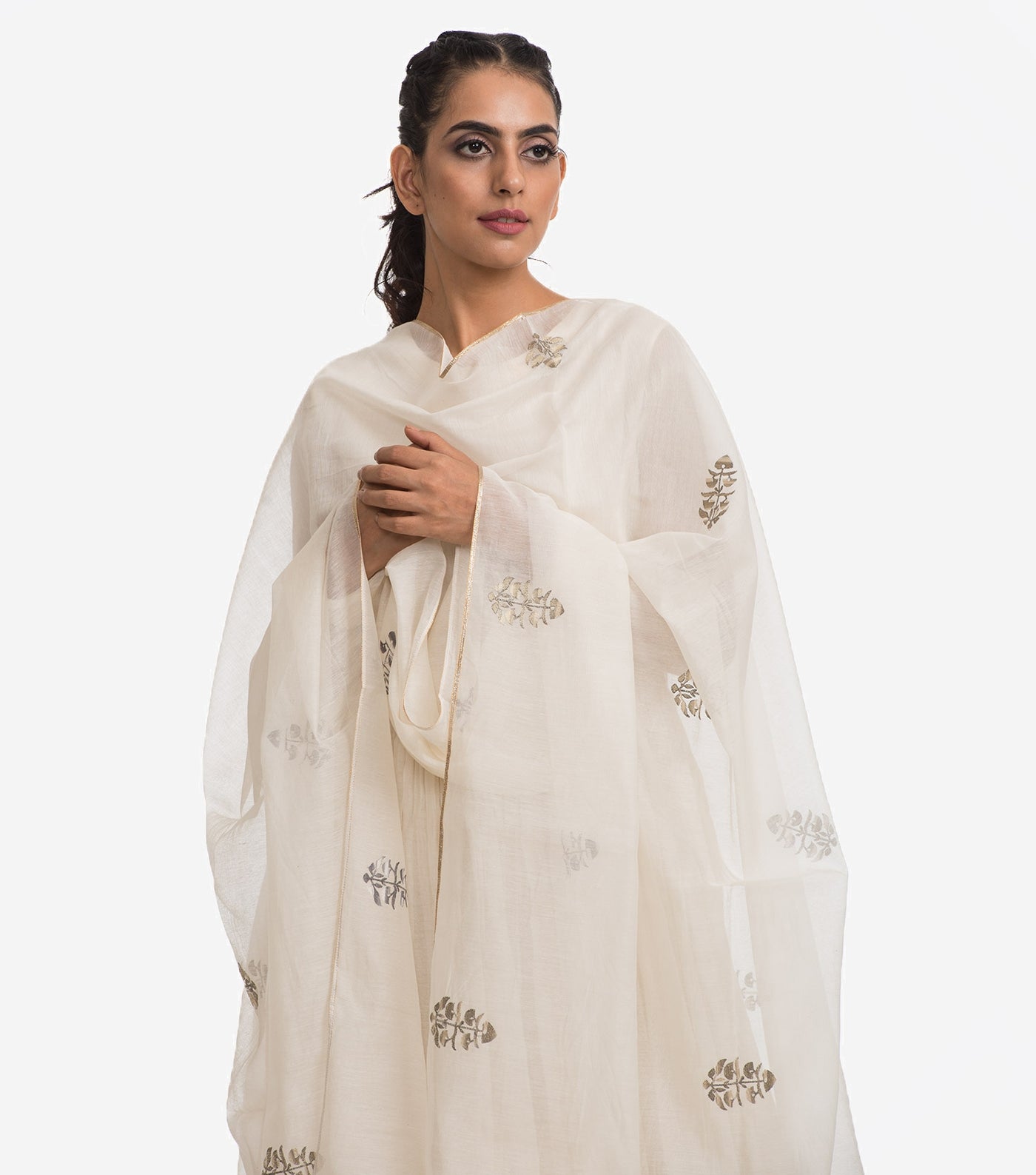 Natural Chanderi Dupatta