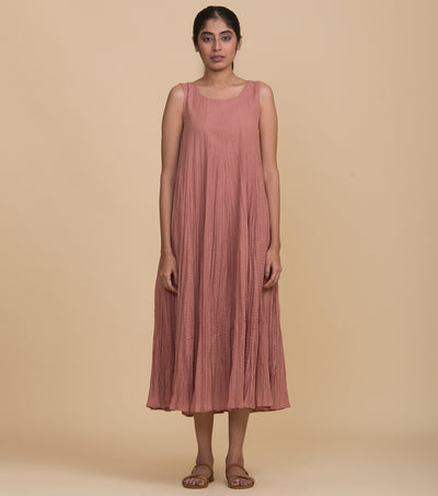 Rose chanderi kedio set