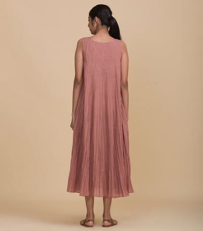 Rose chanderi kedio set