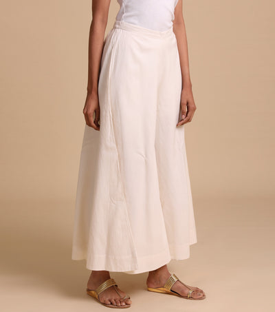 Natural Fine Cotton Palazzo
