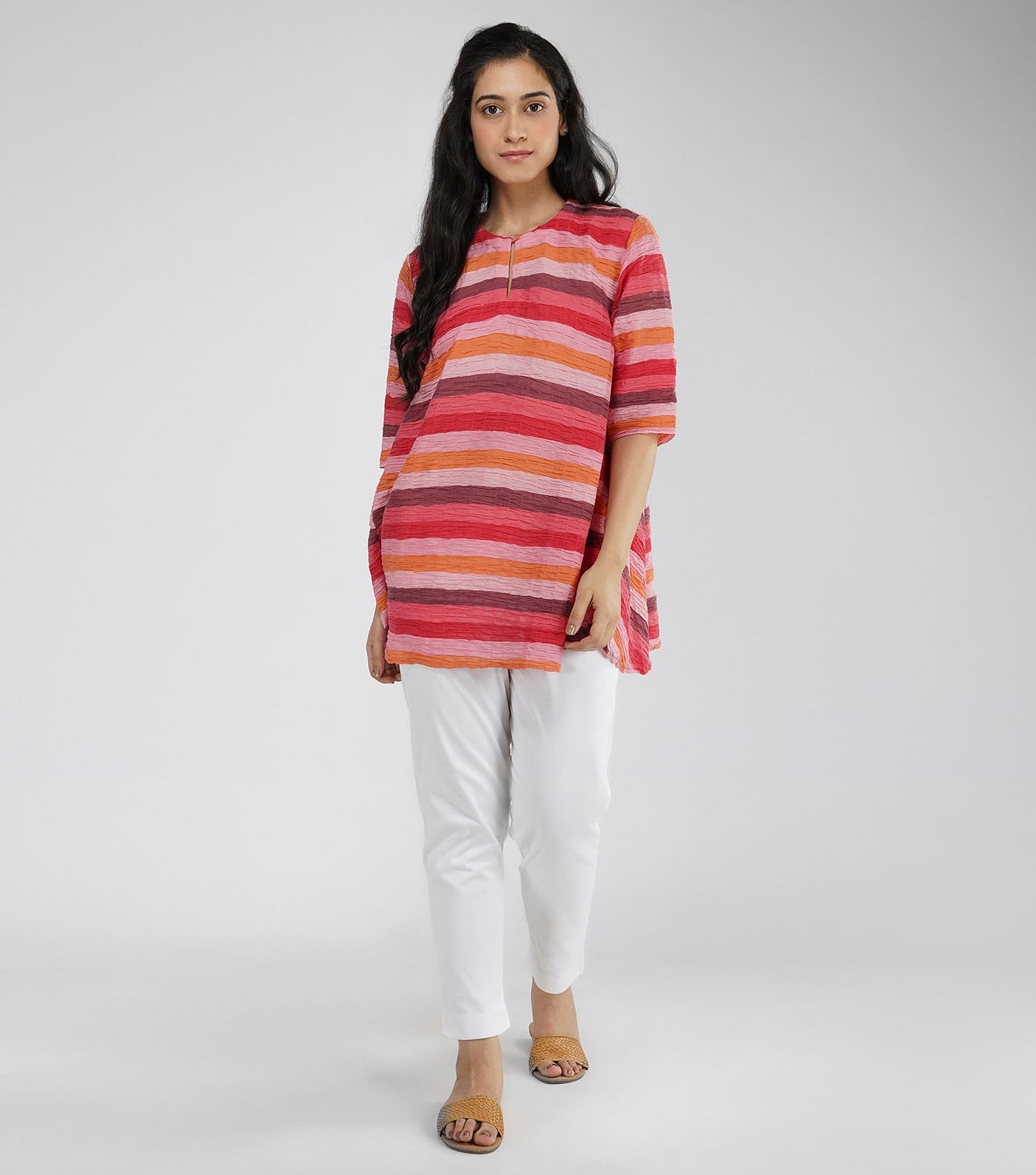 Summer Flared Cotton Top