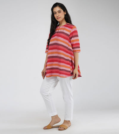 Summer Flared Cotton Top