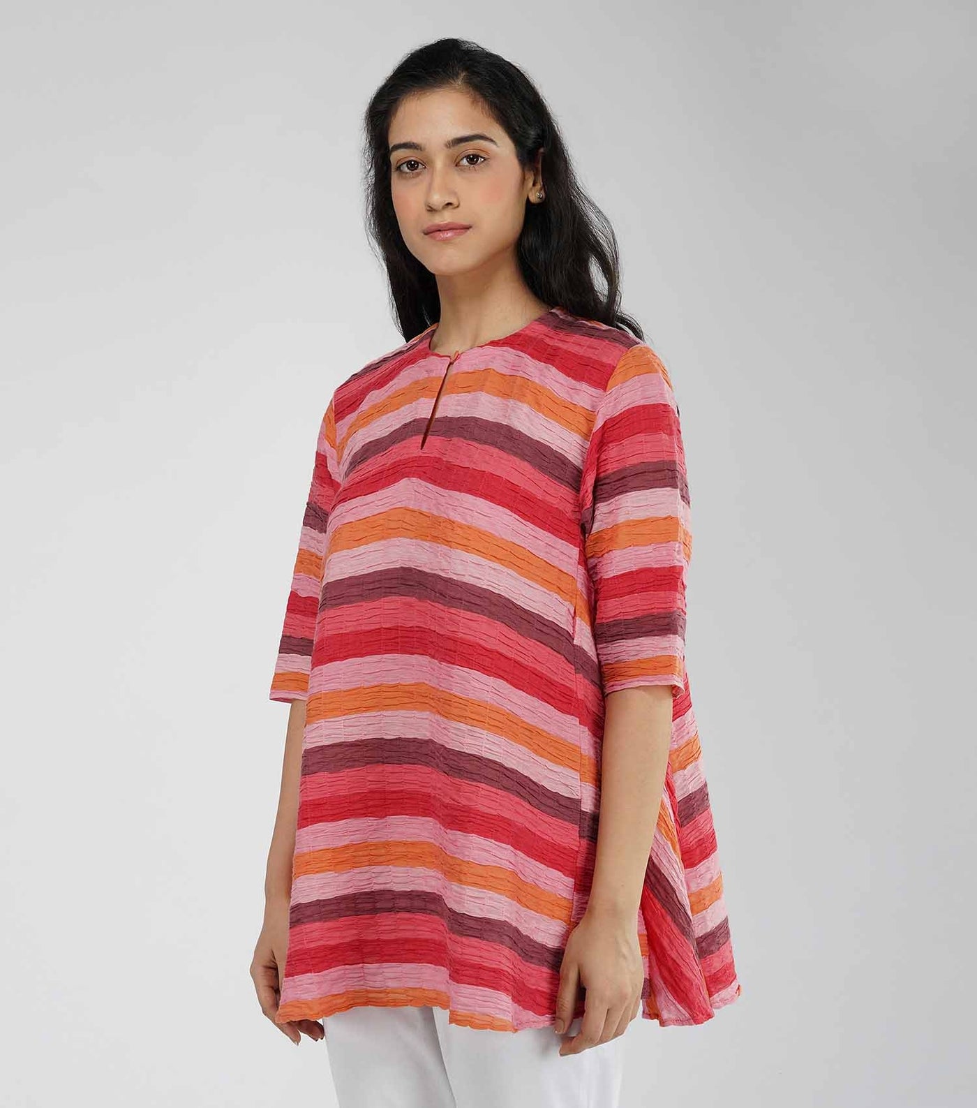 Summer Flared Cotton Top