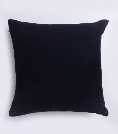 Liner Jaal Navy Velvet Cushion Cover
