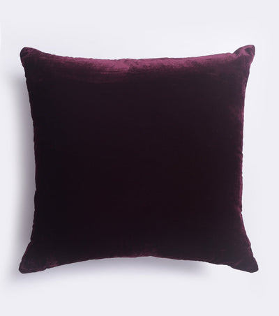 Enchanting Leopard Wine Velvet Cushion Cover