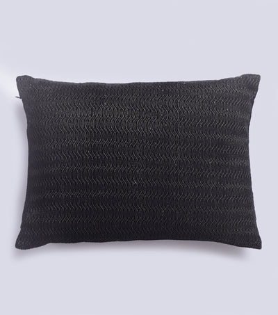 Entwind Black Velvet Cushion Cover