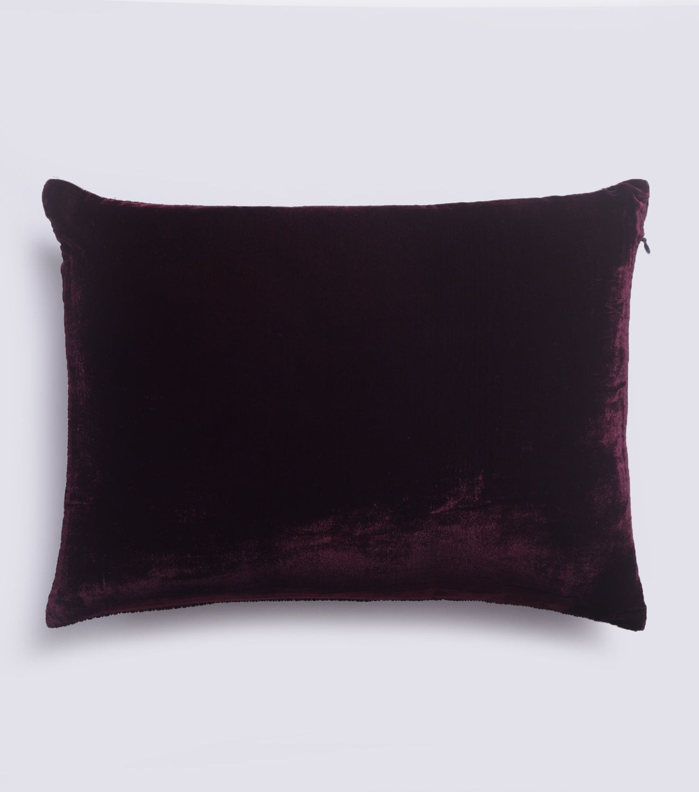 Entwind Wine Velvet Cushion Cover