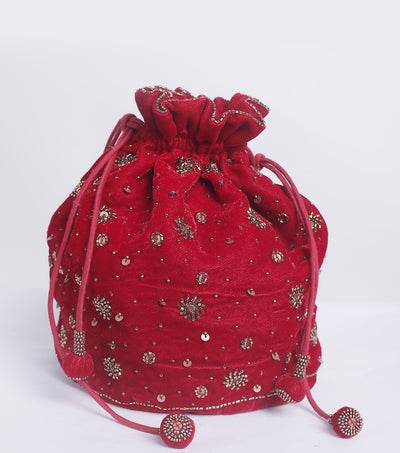 Milky Way Red Velvet Potli