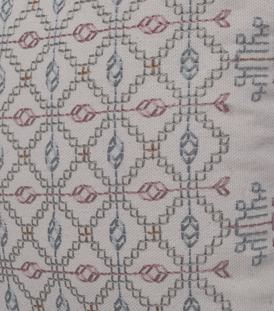 Natural vintage embroidery Cushion Cover