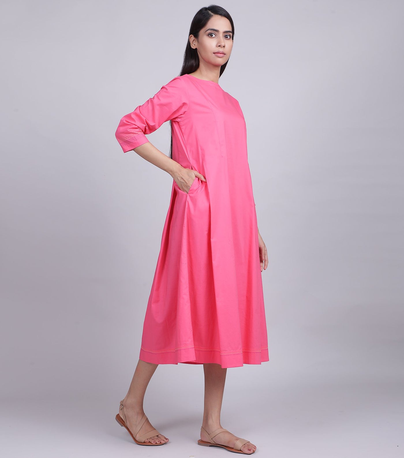Hot Pink Summer Dress